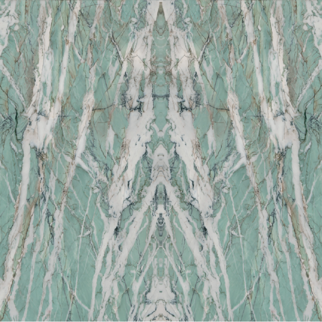 Bookmatched Mediterraneo Tiffany